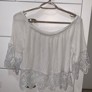Top With Lace Detailing